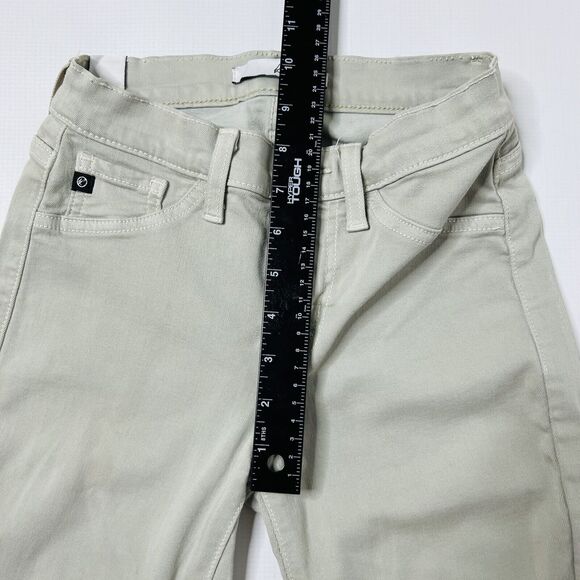 KanCan Moto Jeans Women's Size 24x29 Skinny, Sage Green, Low Rise - Picture 4 of 13